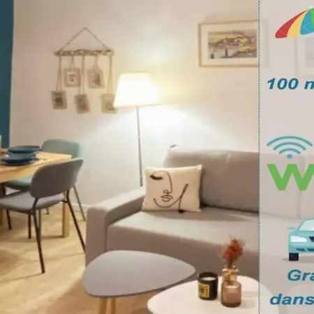 Apartament Hareng Hyper Centre 100 M Plage, Mer Et Port